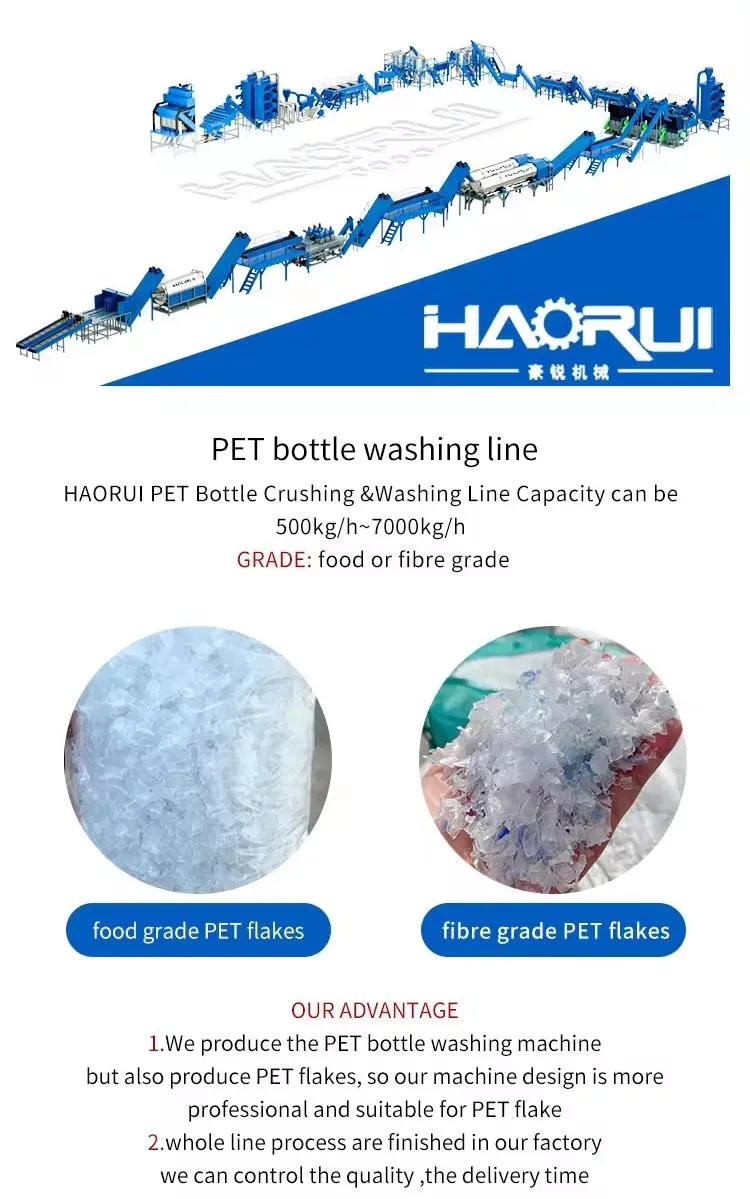 Advantages of Fibre Grade PET Bottle Washing Line