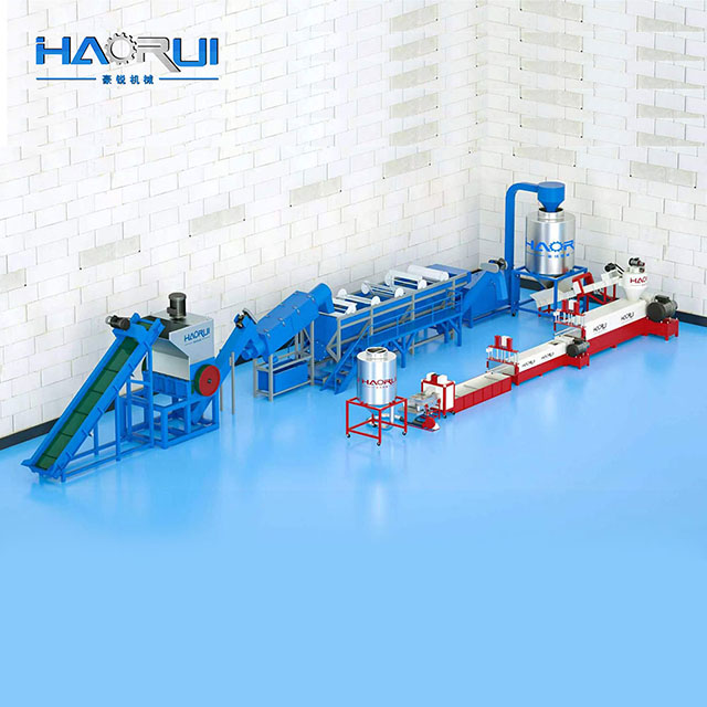 pp pe film recycling machine