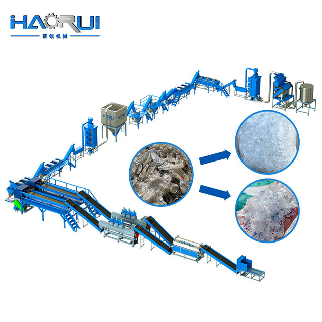 PET Sheet Bottle Recycling Machine