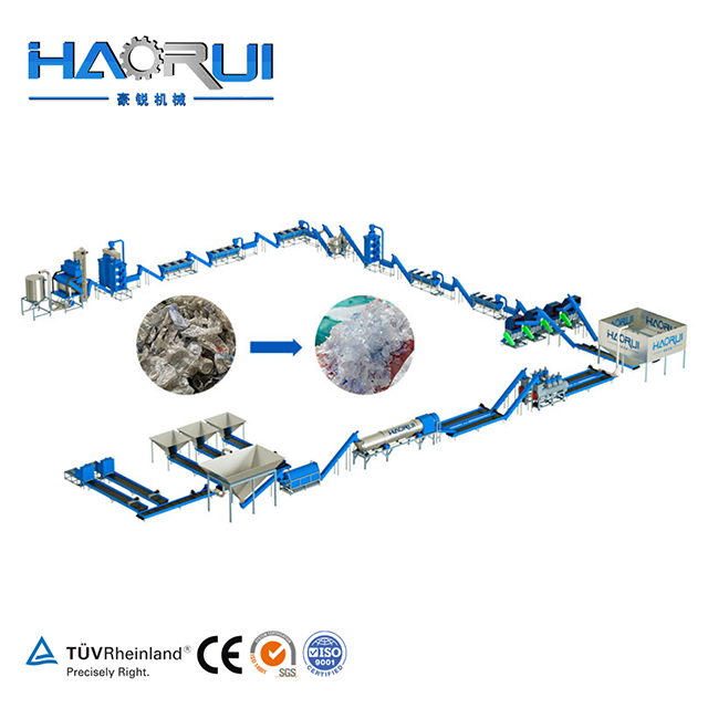 High Performance 500kg/h Food Safe Plastic Recycling Equipment