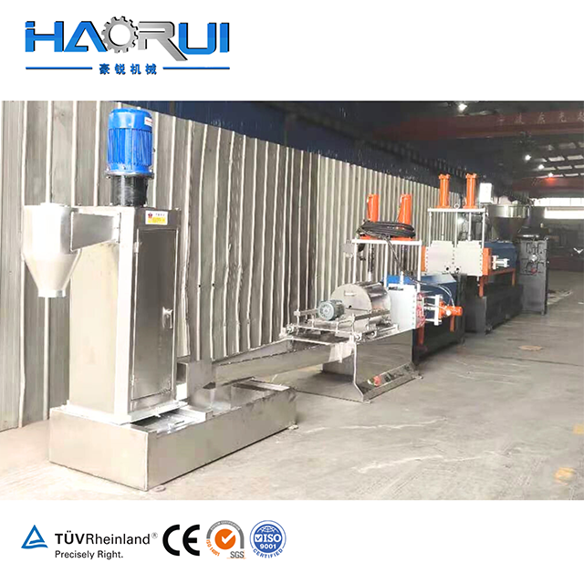 plastic recycling and pelletizing production line