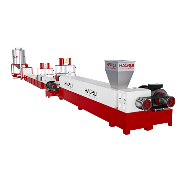 PET granulator line