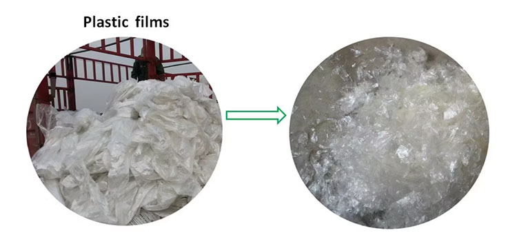 Effects of Plastic Film Crushing