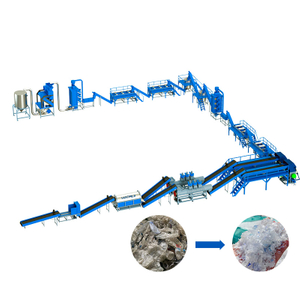 Top Quality Waste Pet Plastic Bottle Recycling Line