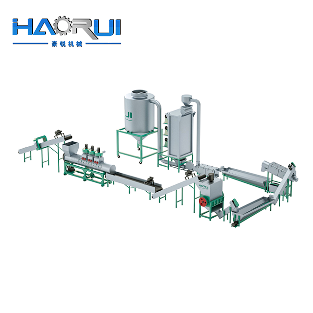 High Efficiency Automatiion Food Grade B2B PET Bottle Recycling Machine