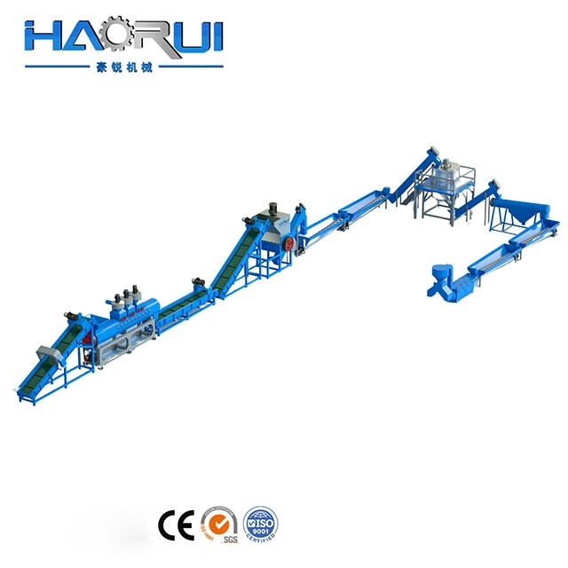 500-5000kg/h PET Sheet & Bottle washing Line for Plastic Recycling