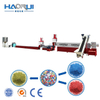 pet bottle flakes recycling pelletizing machine