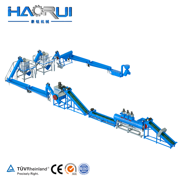 PP PE plastic bottle washing line