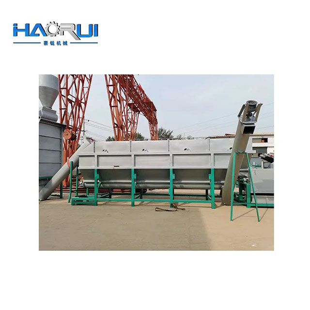 High Performance PP PE Bottle Washing Line for Plastic Recycling Plant
