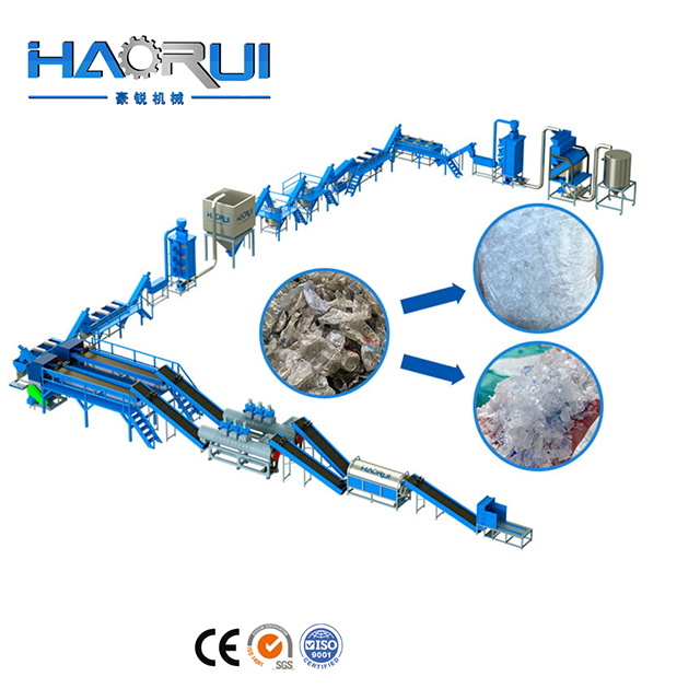 Sheet level PET Bottle Washing Line