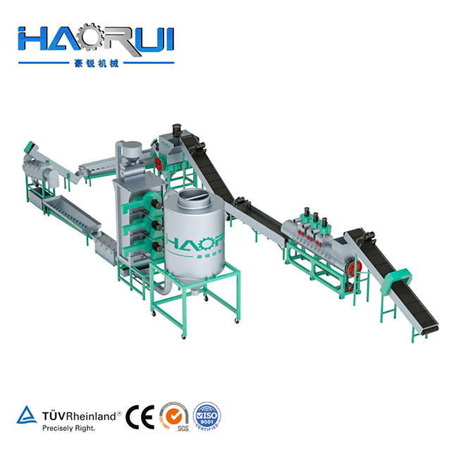 waste plastic pet bottle recycling machine