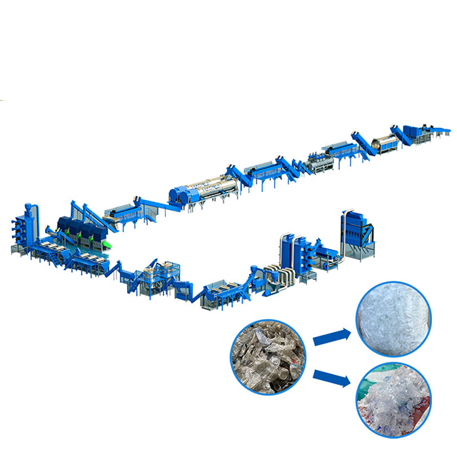 pet plastic recycling granulator machine