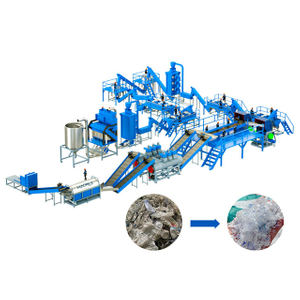 pet bottle to polyester fibre machine