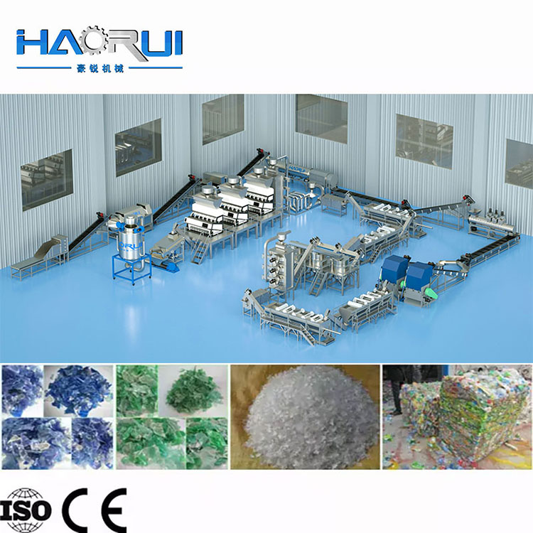 Layout PET Sheet & Bottle Washing Line