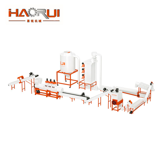 sheet grade PET Flakes Recycling Washing Line