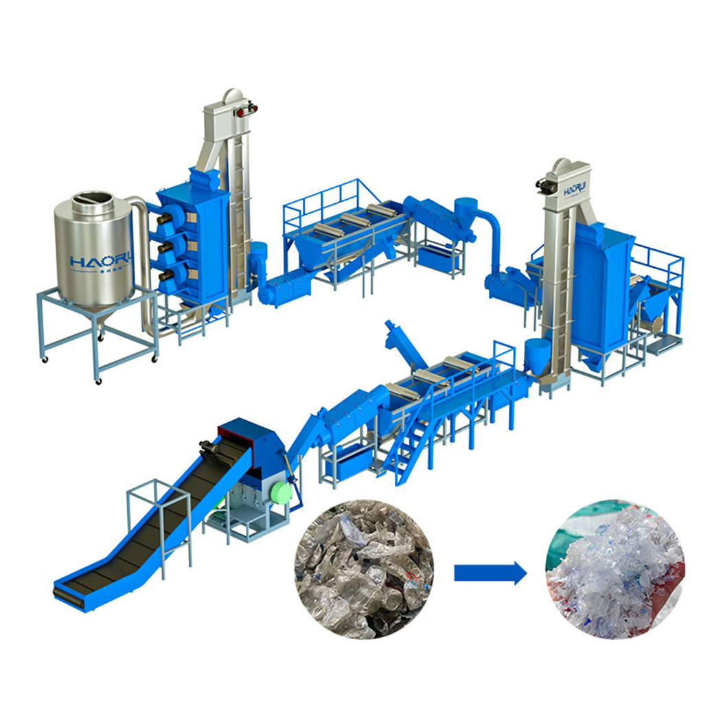 PET Bottle Plastic Sheet Recycling Equipment