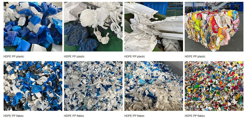 Aplicable Materials of Bottle Recycling Machine