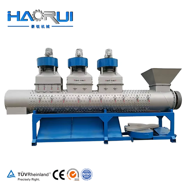 PET bottle label remover machine
