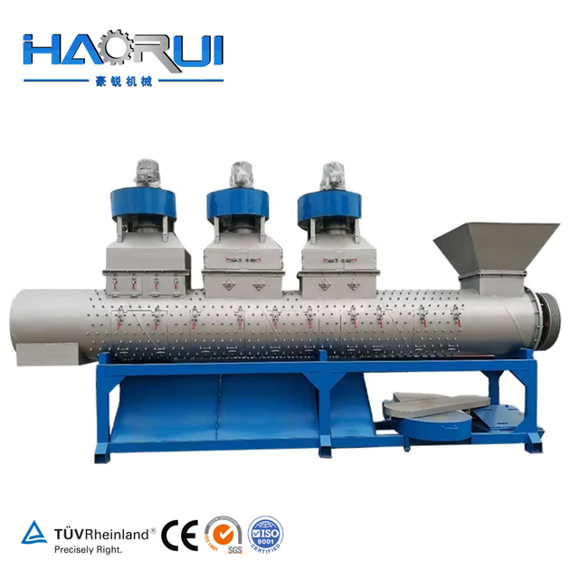 plastic bottle label removal machine