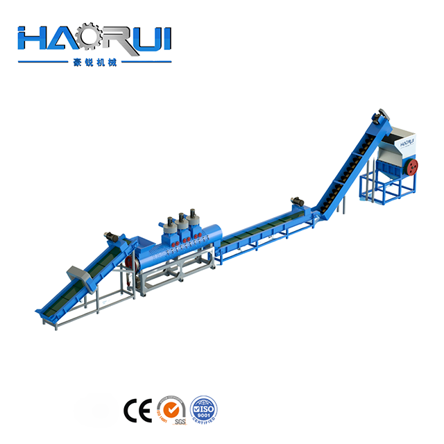 500-5000kg/h Sheet Grade PET Plastic Bottle Washing Recycling Line