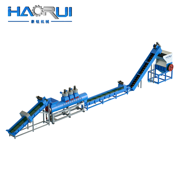 Γραμμή πλύσης φιαλών PET κατηγορίας τροφίμων B2B