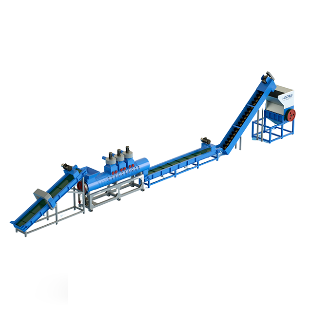 Competive Price 500-6000kg/h B2B Food Grade Cleaning System in Plastic Recycling Plant