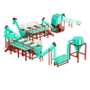 PP PE Film Woven Bag Cleaning System for Plastic Recycling Line in Plant